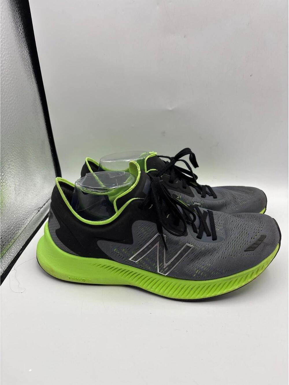 New Balance Dynasoft Men’s Sz 10.5 Pesu V1 Low Running Shoes Gray/Green